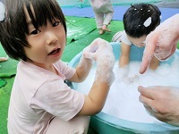 色水・泡遊び4