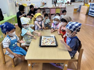食育（満月ピザ）3