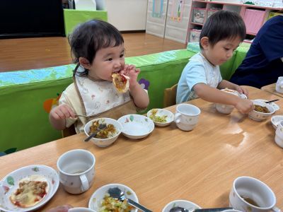 食育（満月ピザ）4 
